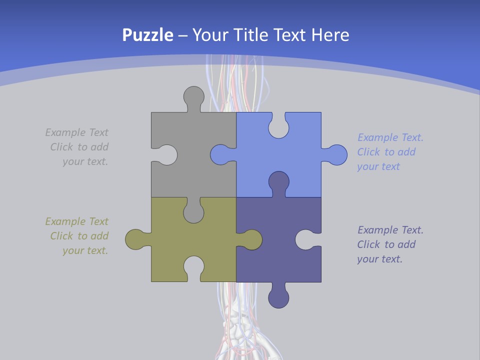 Elbow Red Science PowerPoint Template