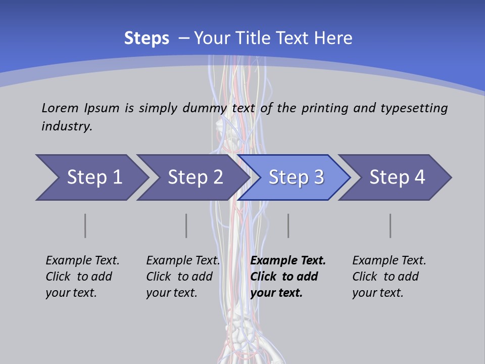 Elbow Red Science PowerPoint Template