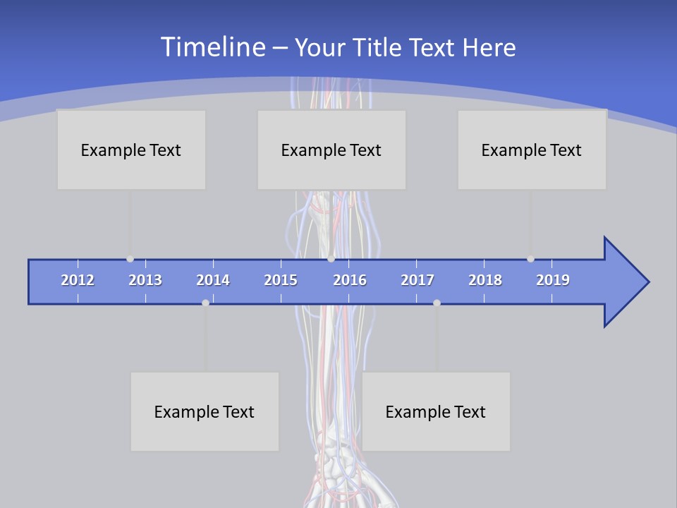 Elbow Red Science PowerPoint Template