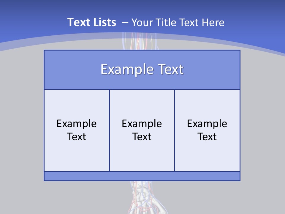 Elbow Red Science PowerPoint Template