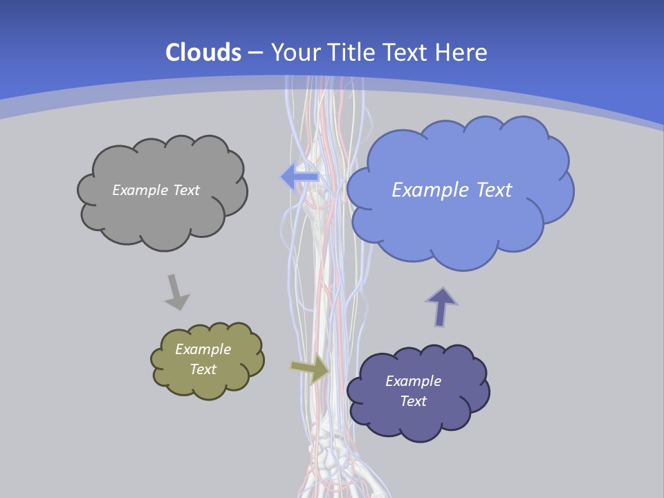 Elbow Red Science PowerPoint Template