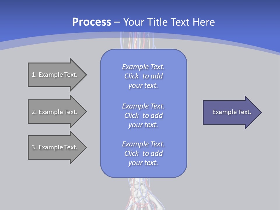 Elbow Red Science PowerPoint Template