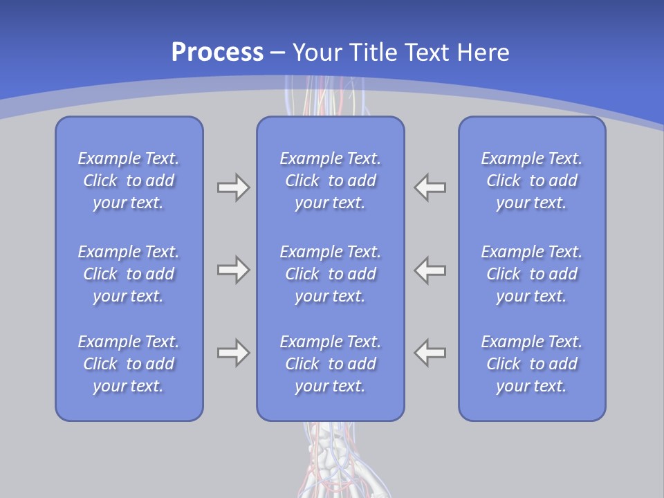 Elbow Red Science PowerPoint Template