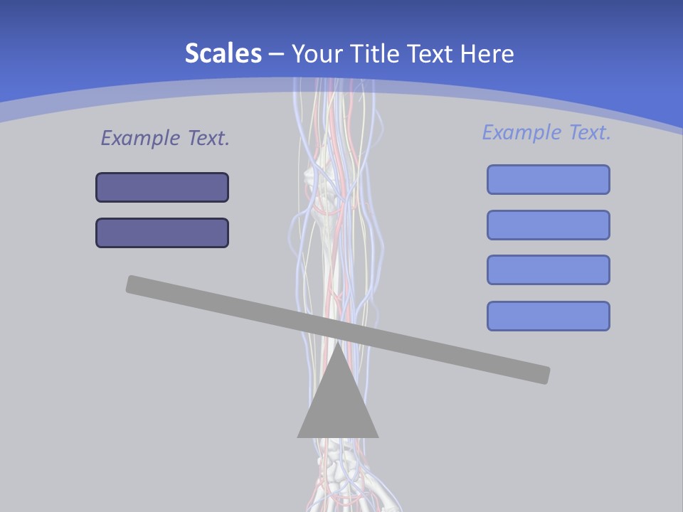 Elbow Red Science PowerPoint Template