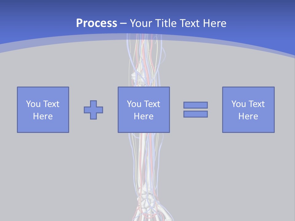 Elbow Red Science PowerPoint Template