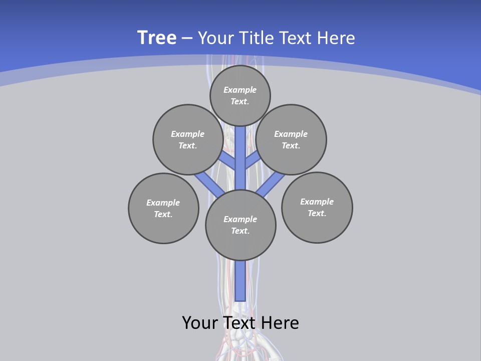 Elbow Red Science PowerPoint Template