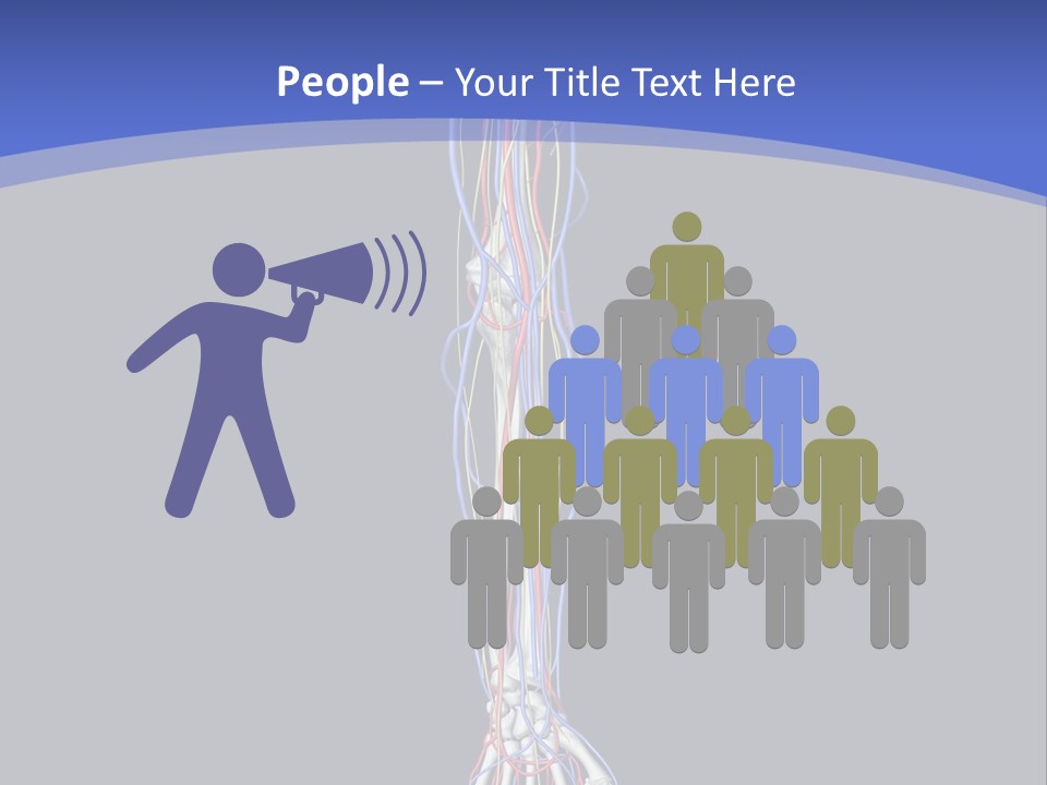 Elbow Red Science PowerPoint Template