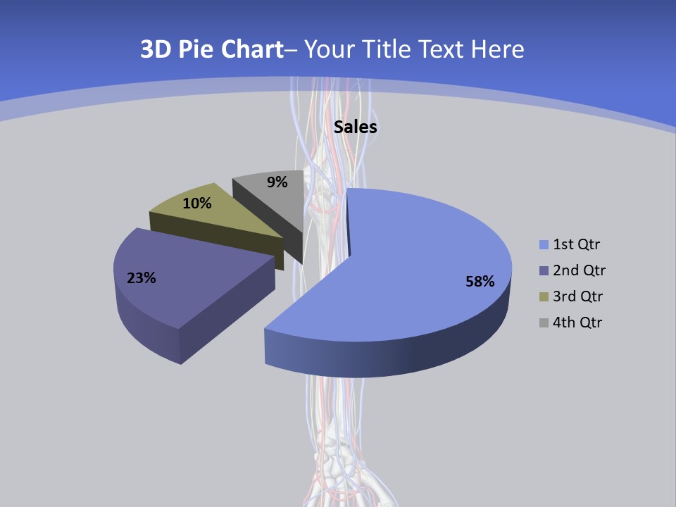 Elbow Red Science PowerPoint Template