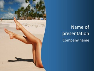 Beach Nature Water PowerPoint Template