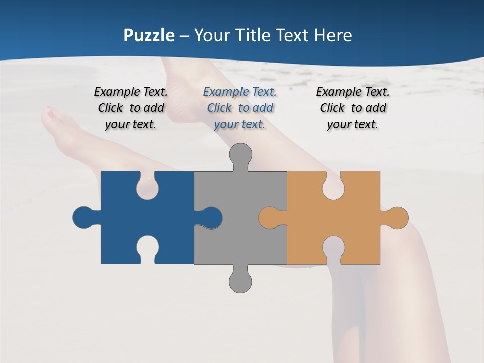 Beach Nature Water PowerPoint Template