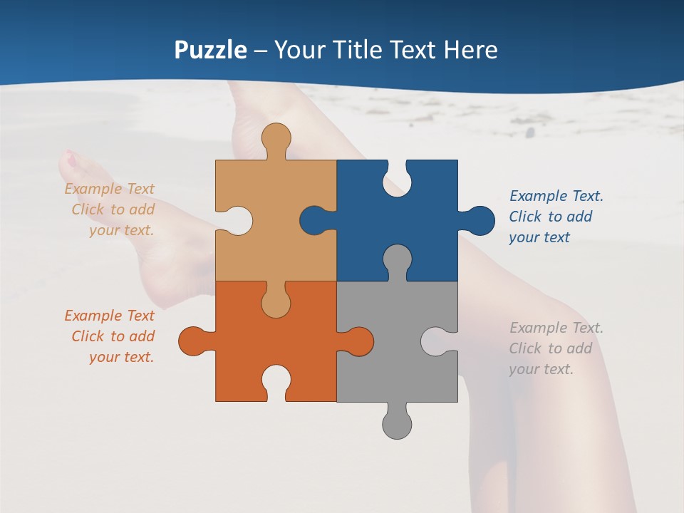 Beach Nature Water PowerPoint Template