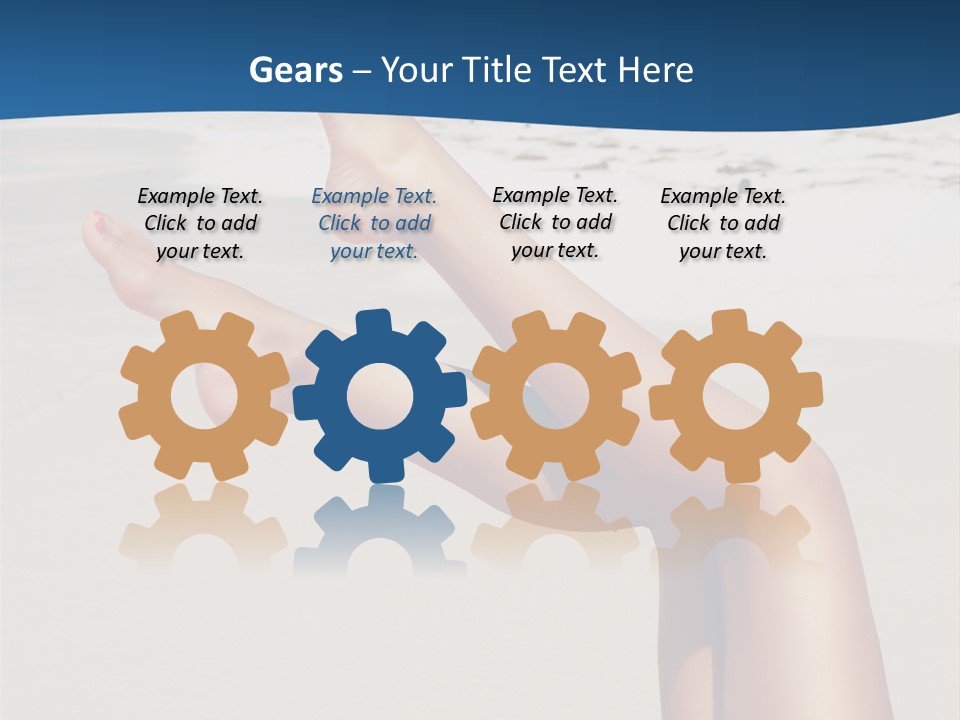 Beach Nature Water PowerPoint Template