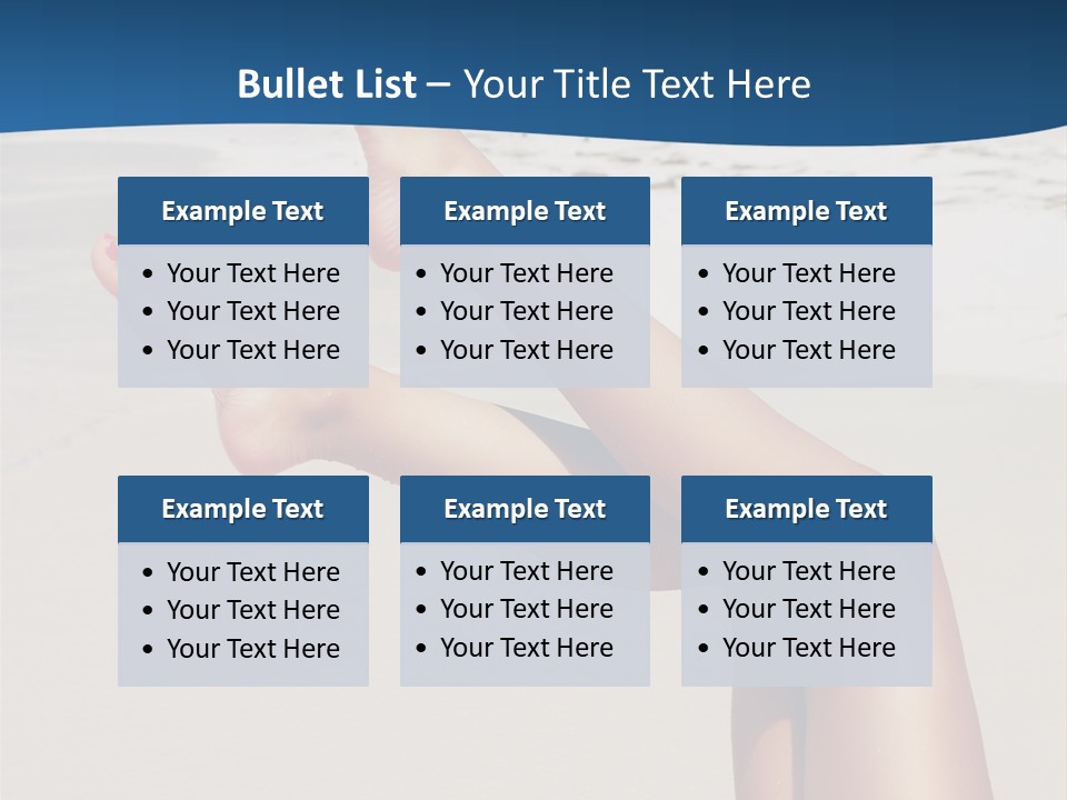 Beach Nature Water PowerPoint Template