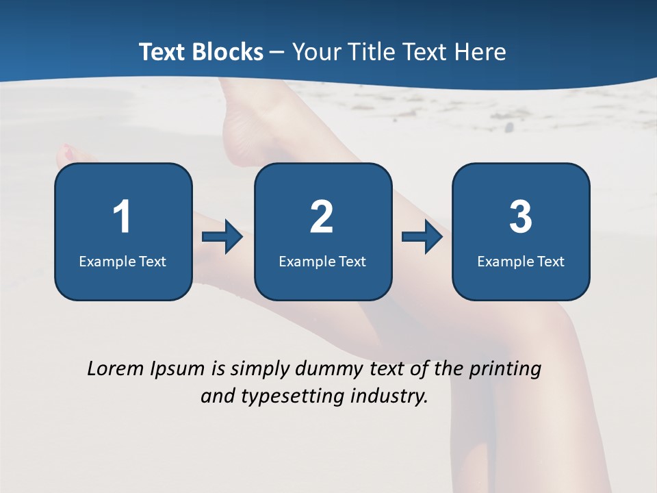 Beach Nature Water PowerPoint Template