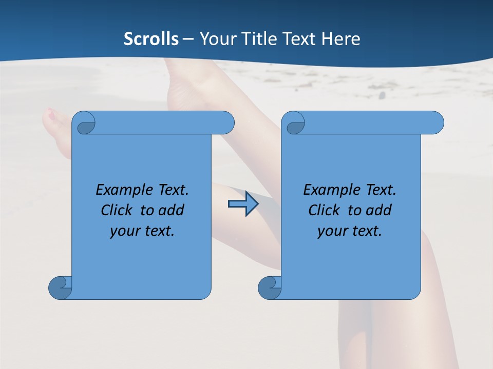 Beach Nature Water PowerPoint Template