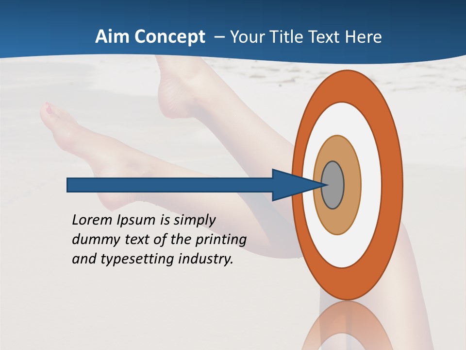 Beach Nature Water PowerPoint Template