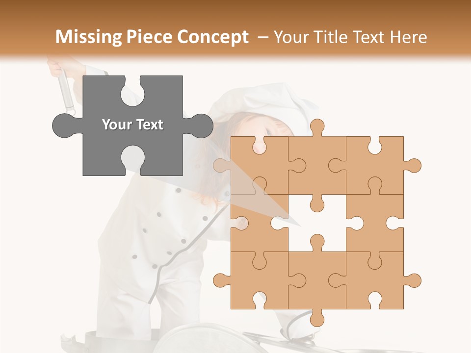 Help Kid Toque PowerPoint Template