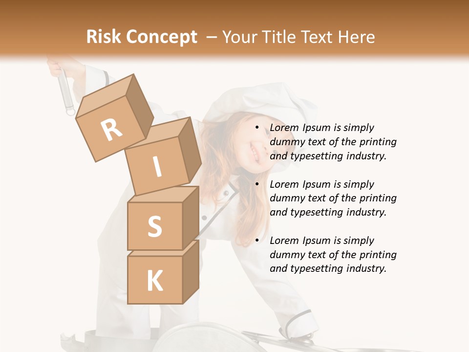 Help Kid Toque PowerPoint Template