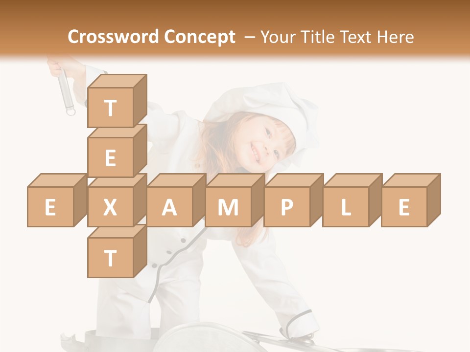 Help Kid Toque PowerPoint Template