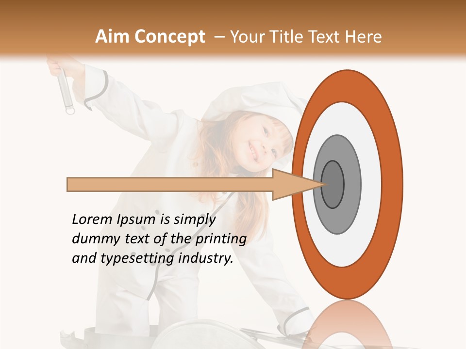 Help Kid Toque PowerPoint Template