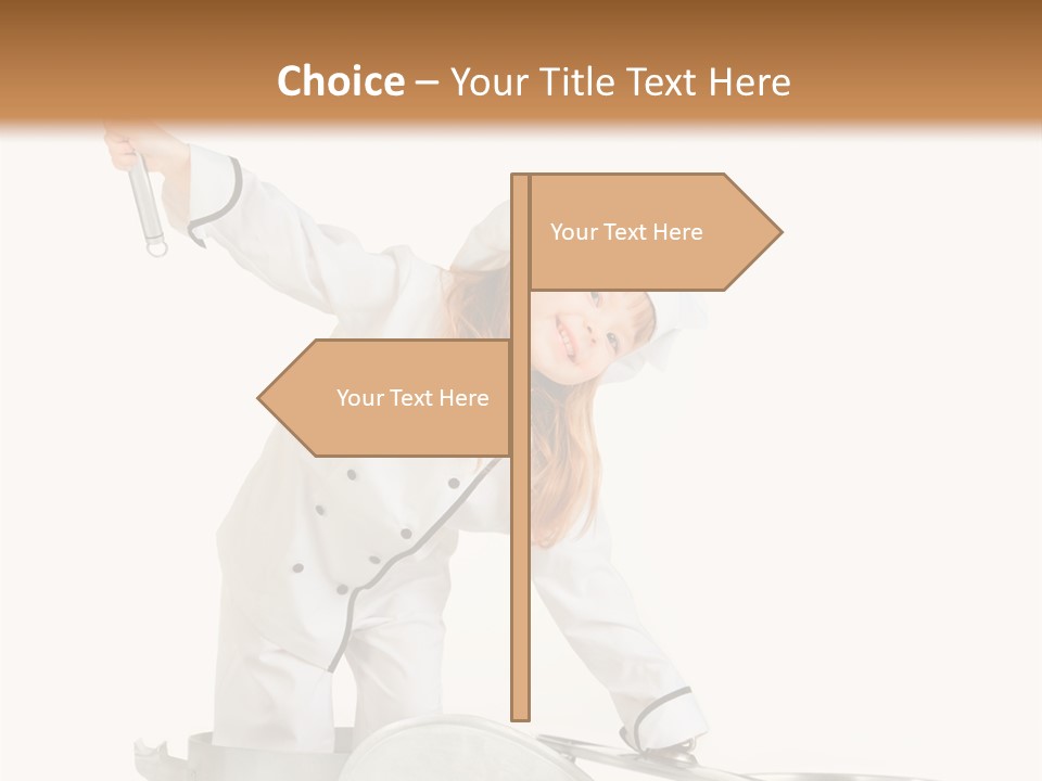 Help Kid Toque PowerPoint Template