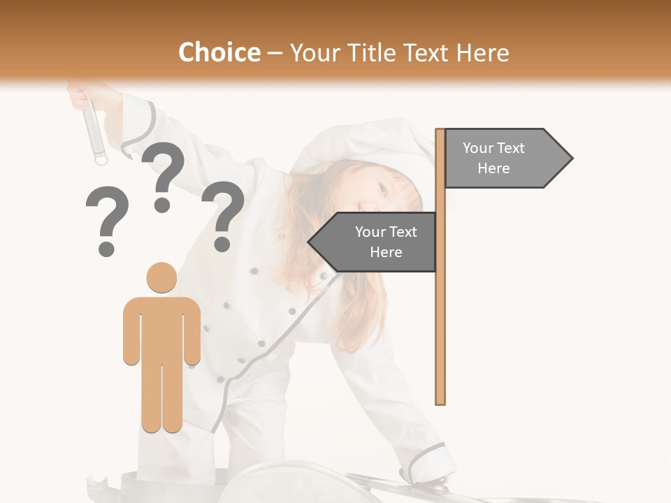 Help Kid Toque PowerPoint Template