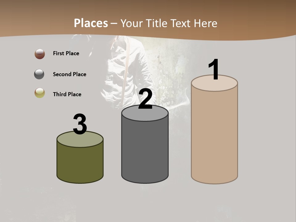 Criminal Pistol Hijacker PowerPoint Template