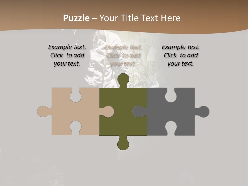 Criminal Pistol Hijacker PowerPoint Template
