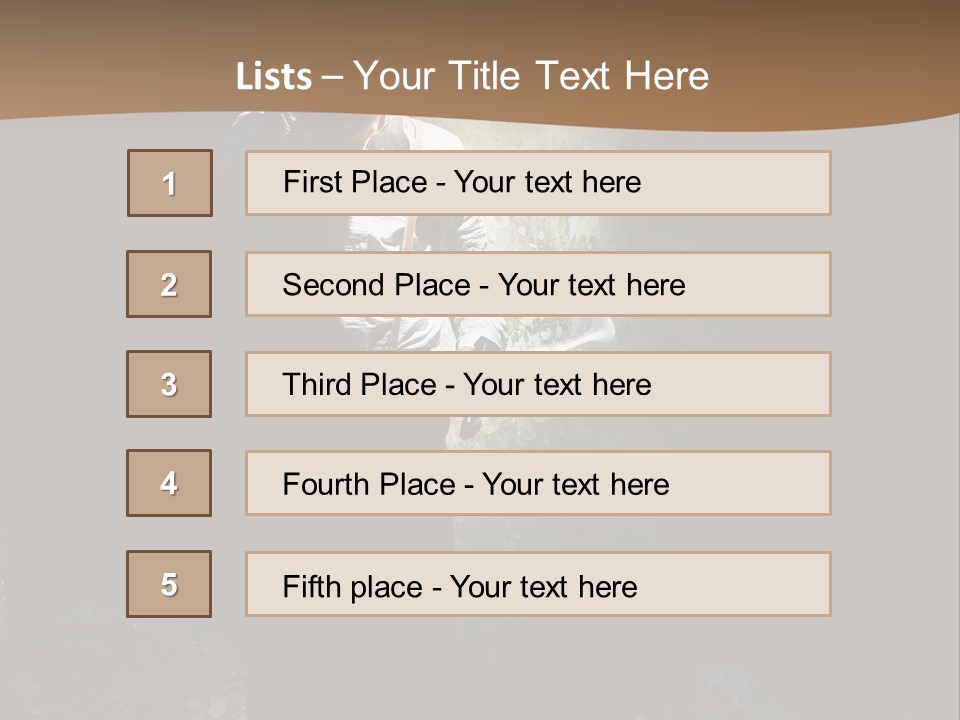 Criminal Pistol Hijacker PowerPoint Template