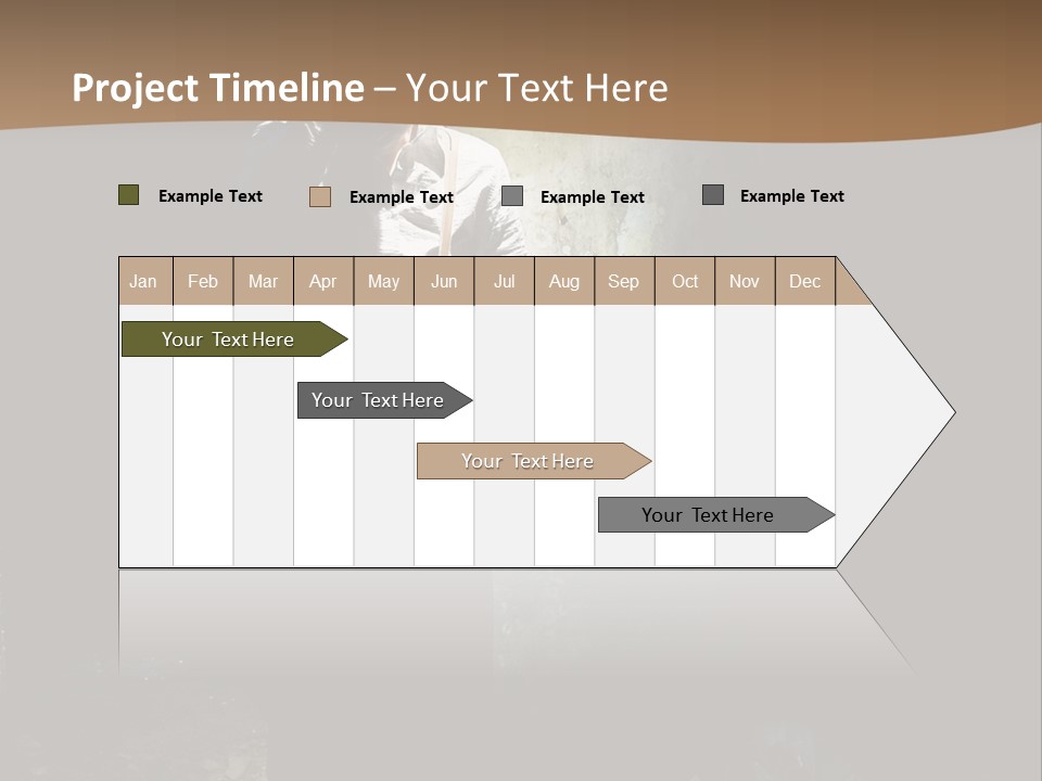 Criminal Pistol Hijacker PowerPoint Template