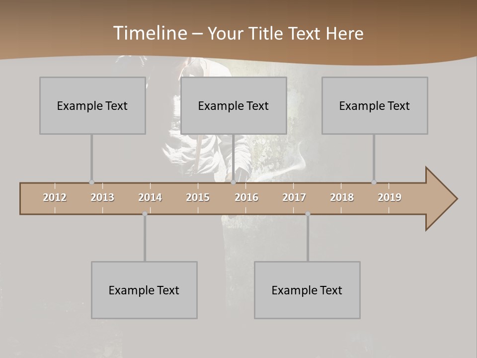 Criminal Pistol Hijacker PowerPoint Template