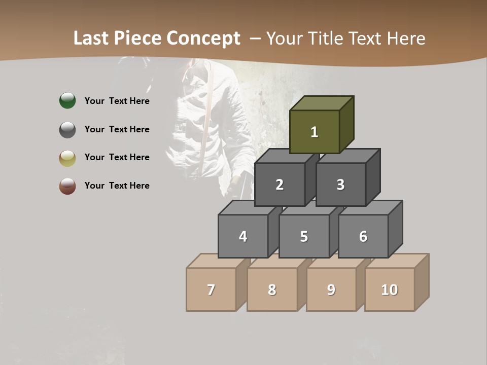 Criminal Pistol Hijacker PowerPoint Template