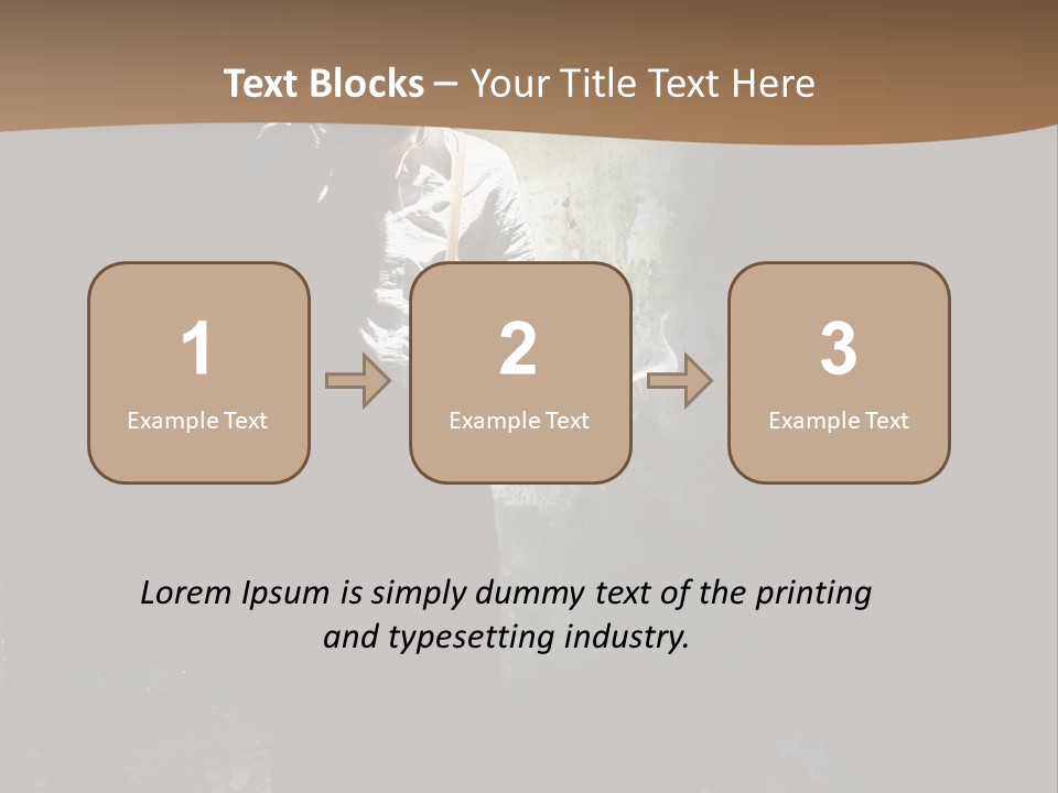 Criminal Pistol Hijacker PowerPoint Template