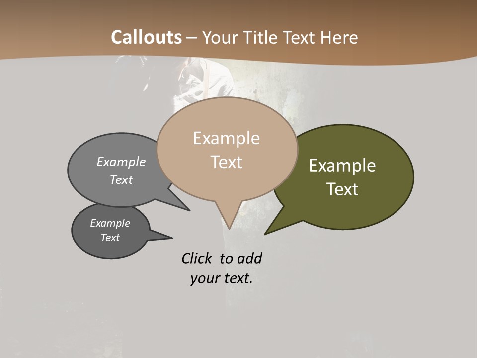 Criminal Pistol Hijacker PowerPoint Template