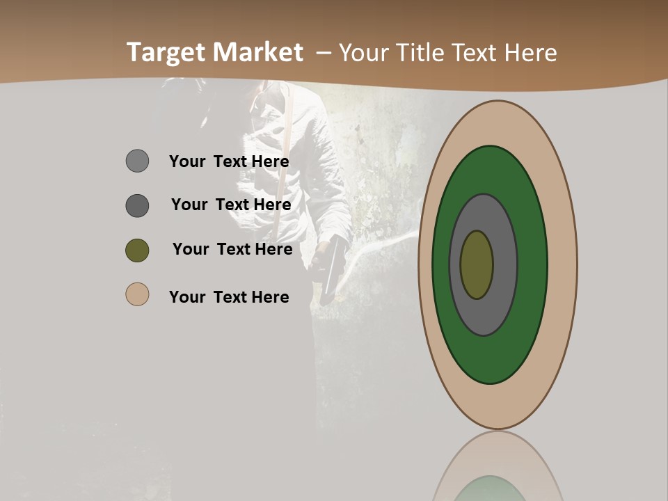 Criminal Pistol Hijacker PowerPoint Template