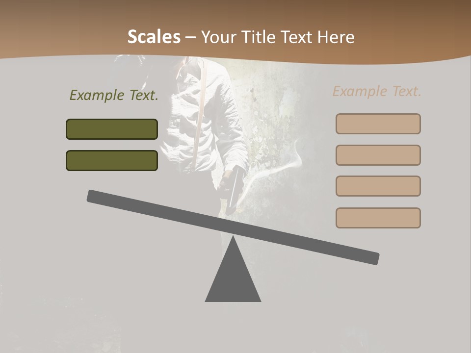 Criminal Pistol Hijacker PowerPoint Template