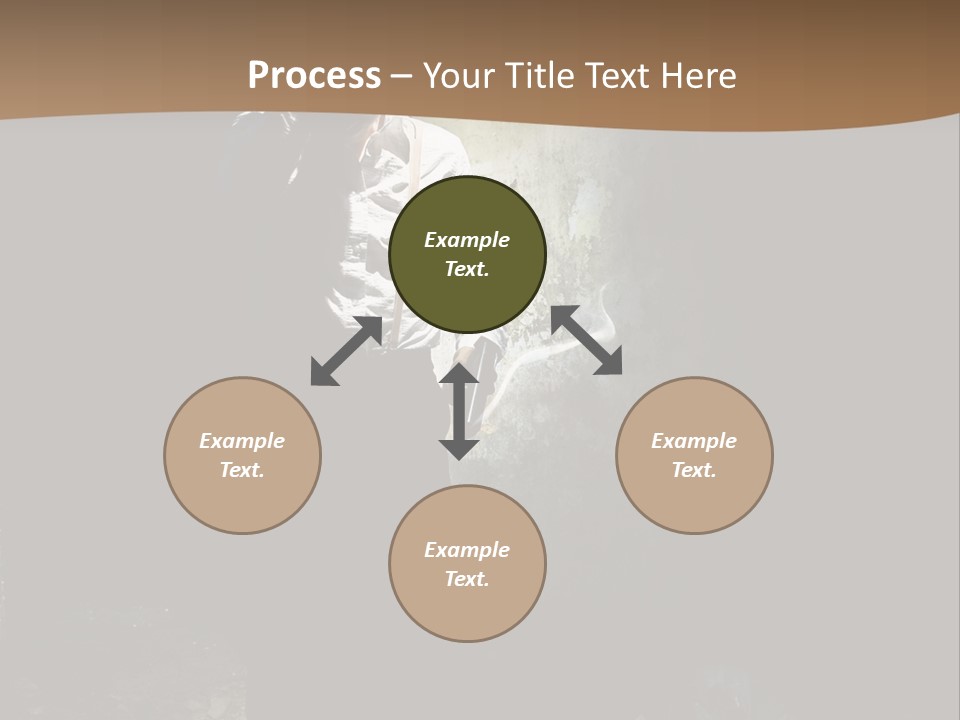 Criminal Pistol Hijacker PowerPoint Template