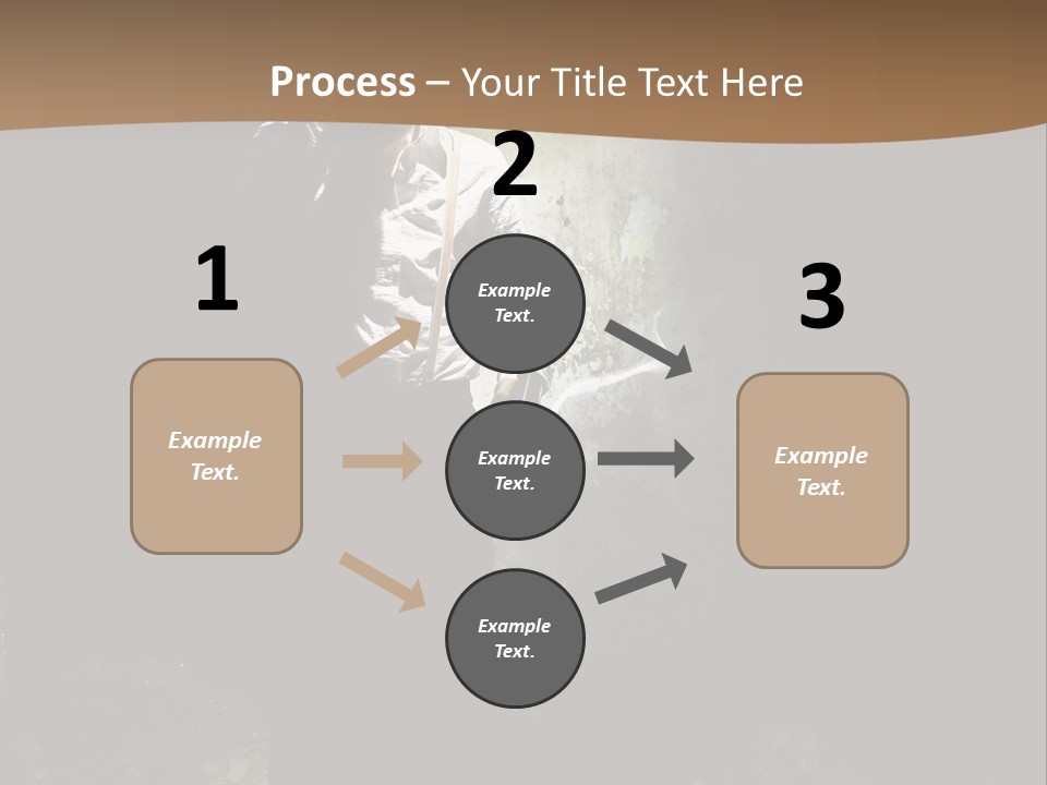 Criminal Pistol Hijacker PowerPoint Template