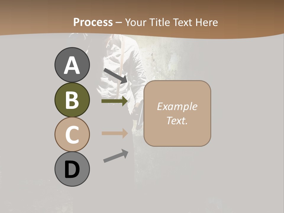 Criminal Pistol Hijacker PowerPoint Template