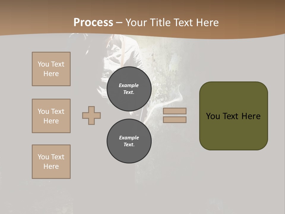 Criminal Pistol Hijacker PowerPoint Template