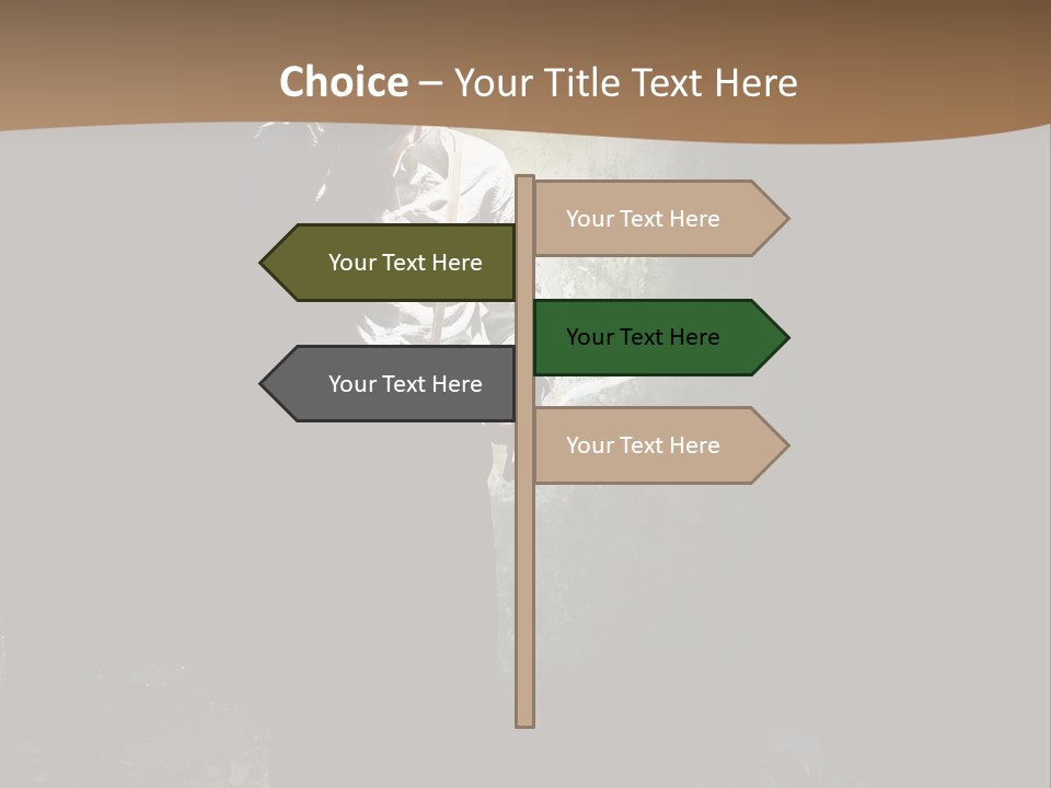 Criminal Pistol Hijacker PowerPoint Template
