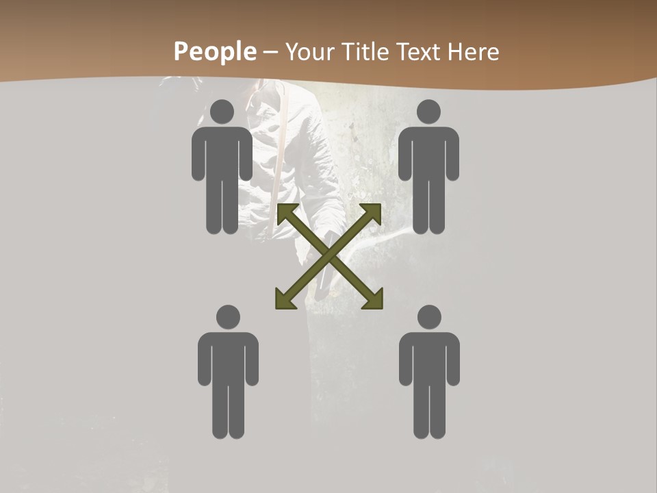 Criminal Pistol Hijacker PowerPoint Template