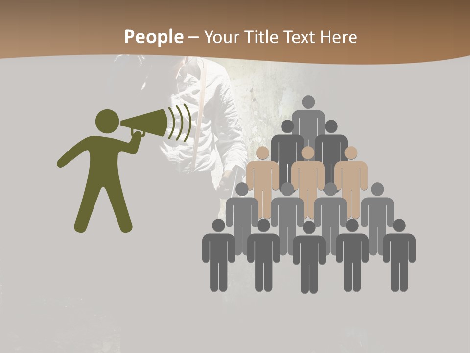 Criminal Pistol Hijacker PowerPoint Template