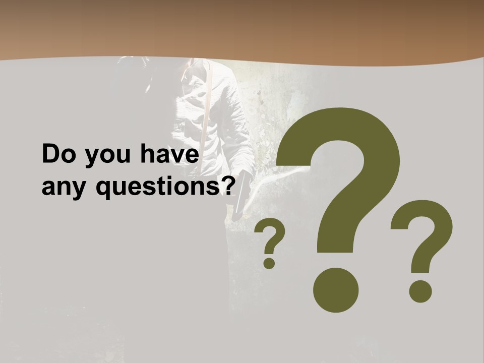 Criminal Pistol Hijacker PowerPoint Template