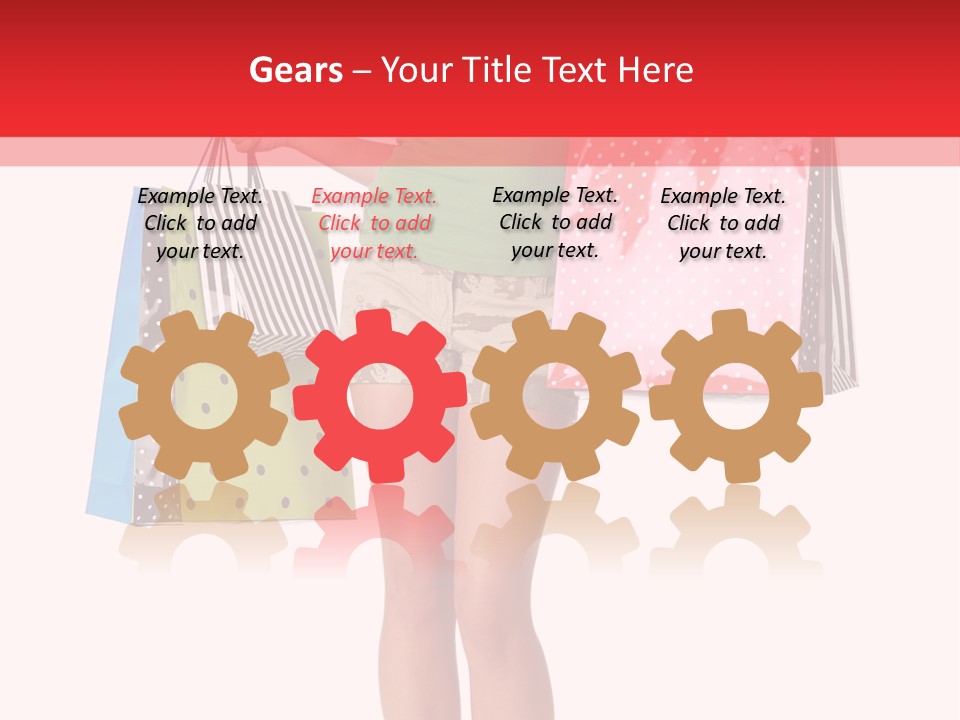 Gesture Young Buying PowerPoint Template