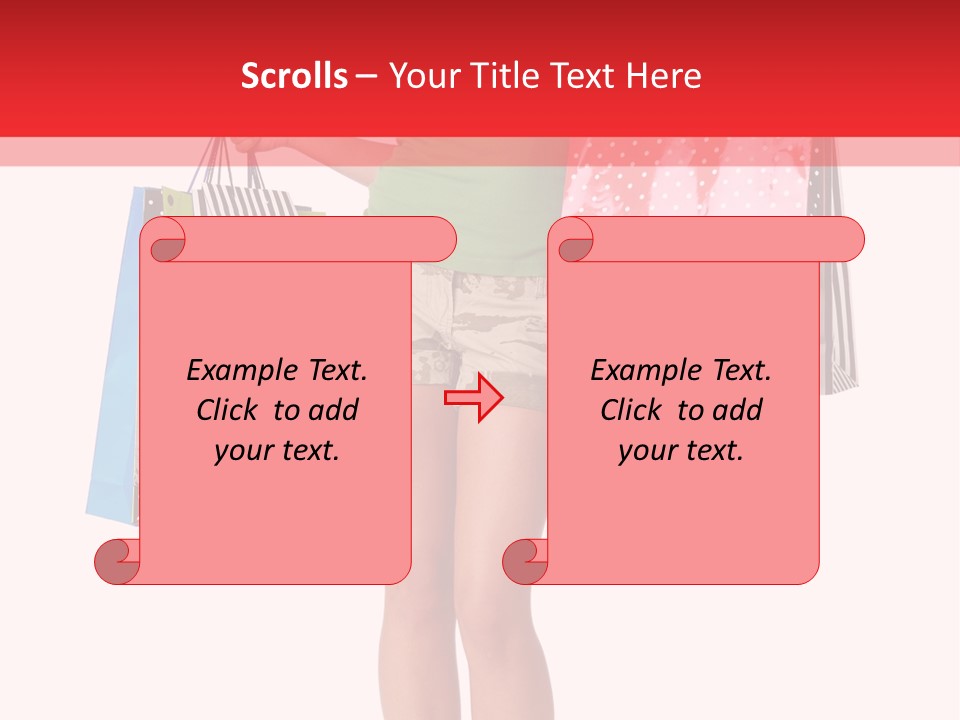 Gesture Young Buying PowerPoint Template