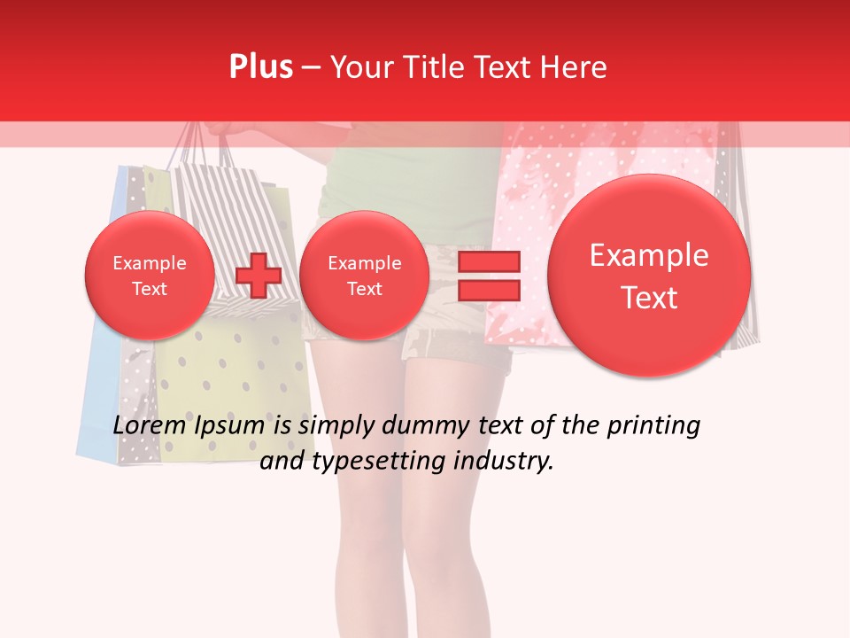 Gesture Young Buying PowerPoint Template