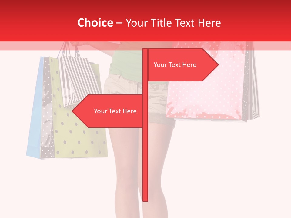Gesture Young Buying PowerPoint Template