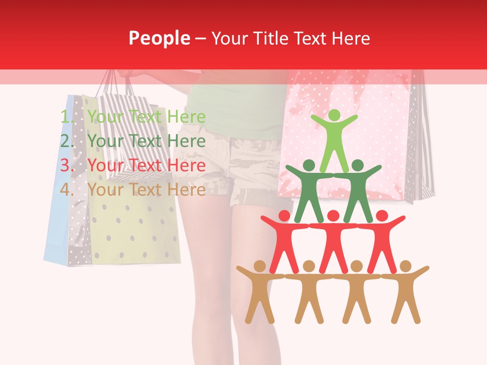 Gesture Young Buying PowerPoint Template