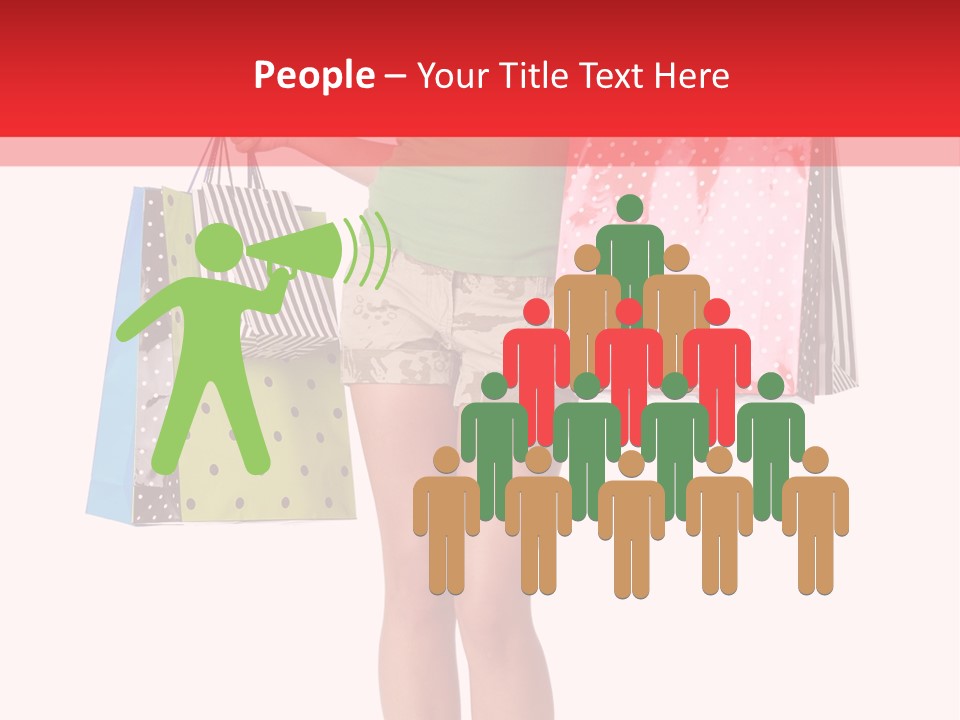 Gesture Young Buying PowerPoint Template